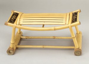 Nackstöd (bambu) av Japanese School