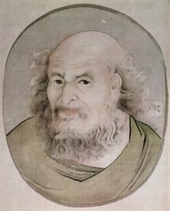 Hippokrates (c.460-c.377 f.Kr.) av Japanese School