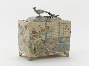 Rökelsebrännare, Kyoto, Kyoto-fu, Edo-period, senare halva 1700-talet eller tidigt 1800-tal (keramik) av Japanese School