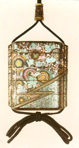 Inro-väska, Edo Period (1603-1867) (lack) av Japanese School