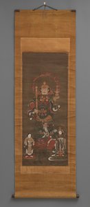 Kakemono, tidigt 1400-tal av Japanese School