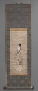 Kakemono, tidigt 1800-tal av Japanese School