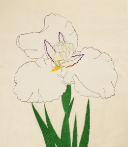 Hårfönster-med nr. 65, 1890 (Detta är DBock p Hayashi t) av Japanese School