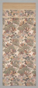 Obi Fragment, sent 1800-tidigt 1900-tal (Sidentyg) av Japanese School