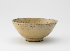 Teskål, Edo-period, 1700-mitten av 1800-talet (stengods med trä-aska glasyr)