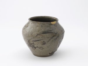 Vattenburk för teceremoni, Saga-prefekturen, Edo-perioden, 1600-1700-talet (keramik) av Japanese School