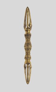 Vajra (förgyllt brons) av Japanese School