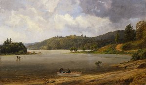 På Wawayanda Lake, New Jersey, 1873 av Jasper Francis Cropsey