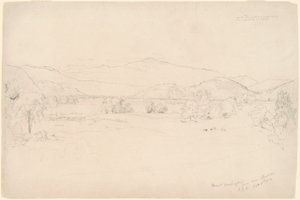 Studera för "View of Mt. Washington" av Jasper Francis Cropsey