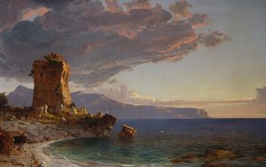 Isle of Capri, 1893 av Jasper Francis Cropsey