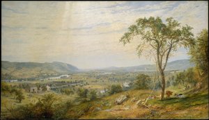 Wyomingdalen av Jasper Francis Cropsey