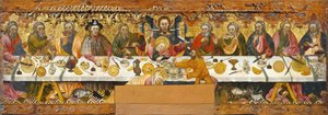 Nattvarden, ca 1370-1400 (tempera på trä)