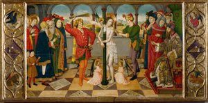 Flagellationen... av Jaume Huguet
