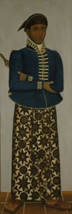 Javanesisk hovtjänsteman, c.1820-70
