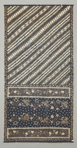 Sarong (tyghuvud) av Javanese School