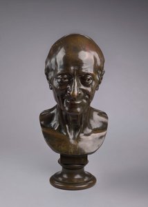 Porträtt av Voltaire av Jean-Antoine Houdon