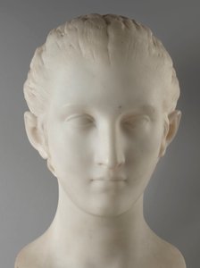 En bondkvinna från Frascati av Jean-Antoine Houdon
