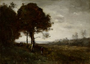 En bergsbäck vid Romagnes