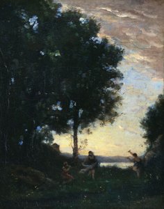 Dansande fauner och nymfer