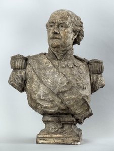 Byst av amiral Tréhouart av Jean-Baptiste Carpeaux