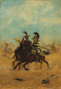 Kamp för färgerna av Jean-Baptiste Edouard Detaille