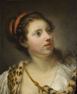 Nymfen Kallisto av Jean-Baptiste Greuze