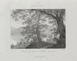 Resa till Italien 1822 av Jean-Baptiste Isabey