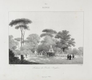 Resa till Italien 1822 av Jean-Baptiste Isabey