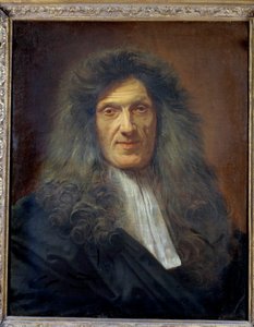 Porträtt av Louis XIV:s doktor, Raymond Finot (1636-1709) Målning av Jean Baptiste Jouvenet (1644-1717) 1704. Dim 0,73 x 0,59 m Louvren, Paris