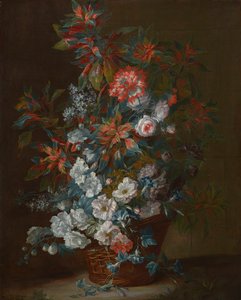Blumen in einem Korb 1695
