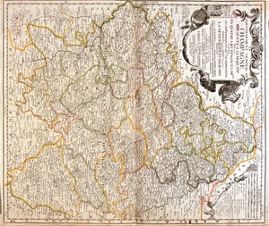 Champagne-Ardenne, Picardie, Lorraine, Franche-Comté, Bourgogne, Île-de-France, Frankrike