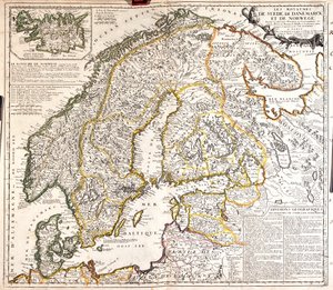 Danmark, Norge, Sverige, Finland, nordvästra Ryssland, Estland, Lettland, Litauen, norra Polen