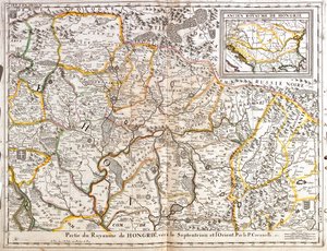 Ungern, Slovakien, östra Rumänien