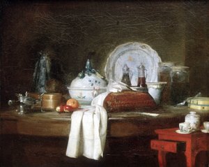 Fortfarande liv av Jean-Baptiste Simeon Chardin
