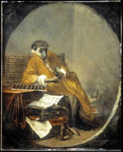 Apan - av J.B. Chardin av Jean Baptiste Simeon Chardin