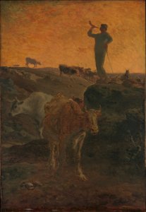 Die Kühe nach Hause rufen