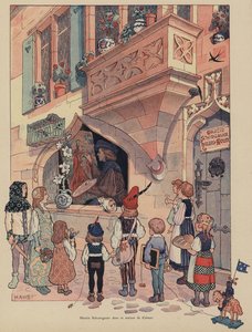 Martin Schongauer, Alsace målare och grafiker i sitt hus i Colmar