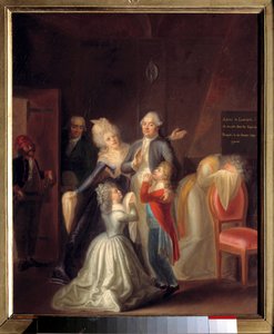 Ludvig XVI:s farväl fick hans familj den 20 januari