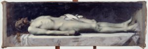 Kristus vid graven, ca 1899 (olja på duk)