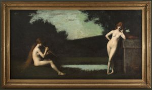 Eglogue, ca 1879 (olja på duk)
