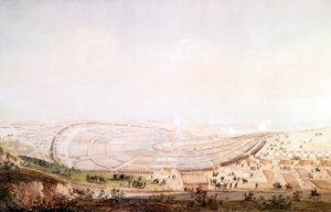 Utsikt över armén i lägret Boulogne-sur-Mer av Jean Rodolphe Gautier