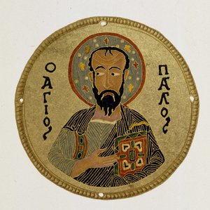 Sankt Paulus omvändelse på väg till Damaskus - från ca. Fouquet