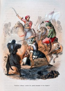 Ibrahim Pasha kämpar mot wahaberna, Saudiarabien, 1811-1818 1847