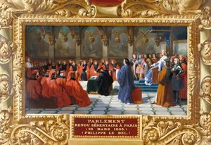 Philip IV the Fair inrättar parlamentet i Paris 1303