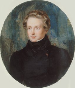 Porträtt av Victor Hugo 1802-1885, 1822. av Jean Alaux