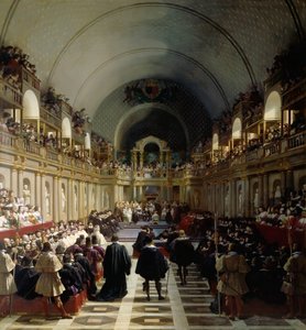 Generalständernas församling den 27 oktober 1614 av Jean Alaux