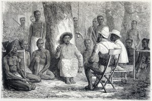 Cameron Expedition besök i Kattendé - i Around the World