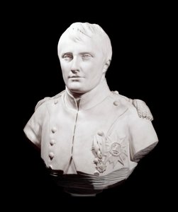 Byst av kejsar Napoleon I (1769-1821) Skulptur av Jean Antoine Houdon (1741-1828) 1808 Versailles, Musee du chateau