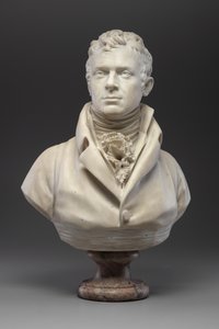 Robert Fulton, ca 1804 (marmor) (se även 140329 & 345579) av Jean Antoine Houdon