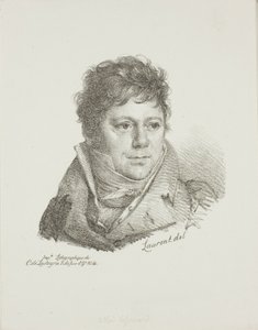 Porträtt av M. Chenard av Jean Antoine Laurent